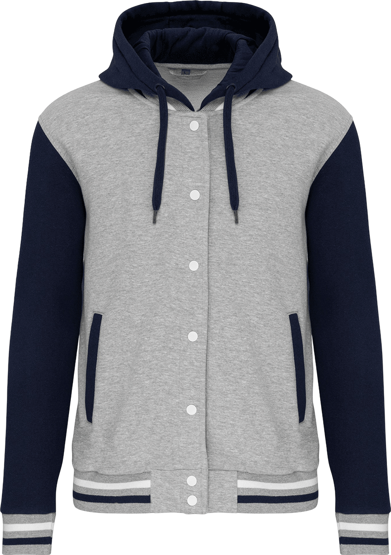 K4003 – College Varsity Jacket Met capuchon unisex 461961