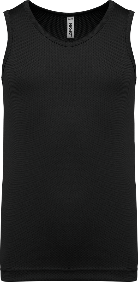 PA440 – Kinder Sportshirt Mouwloos 461804