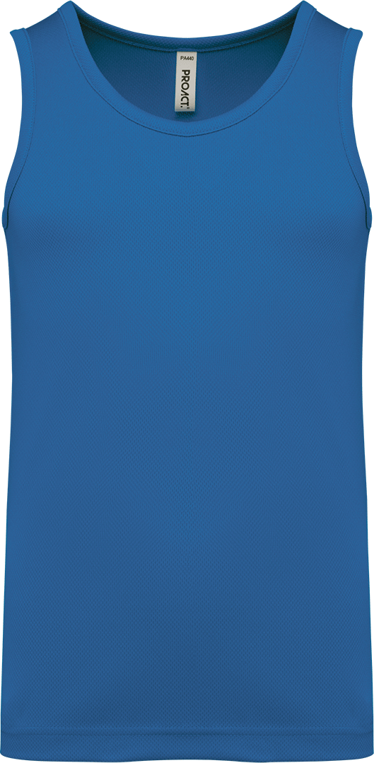 PA440 – Kinder Sportshirt Mouwloos 461814