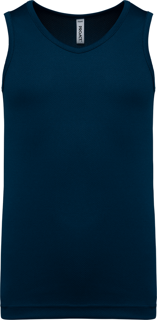 PA440 – Kinder Sportshirt Mouwloos 461819