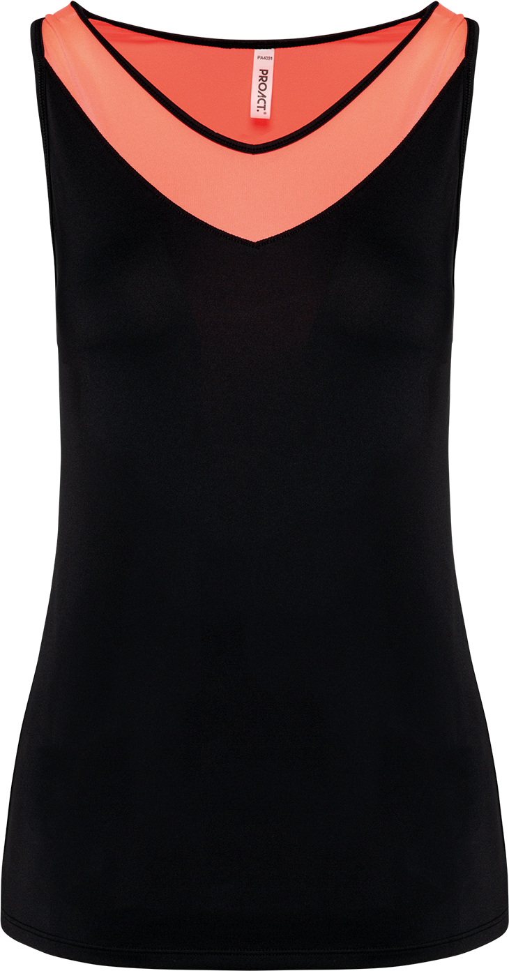 PA4031 – Tweekleurige Dames Padeltop 461722