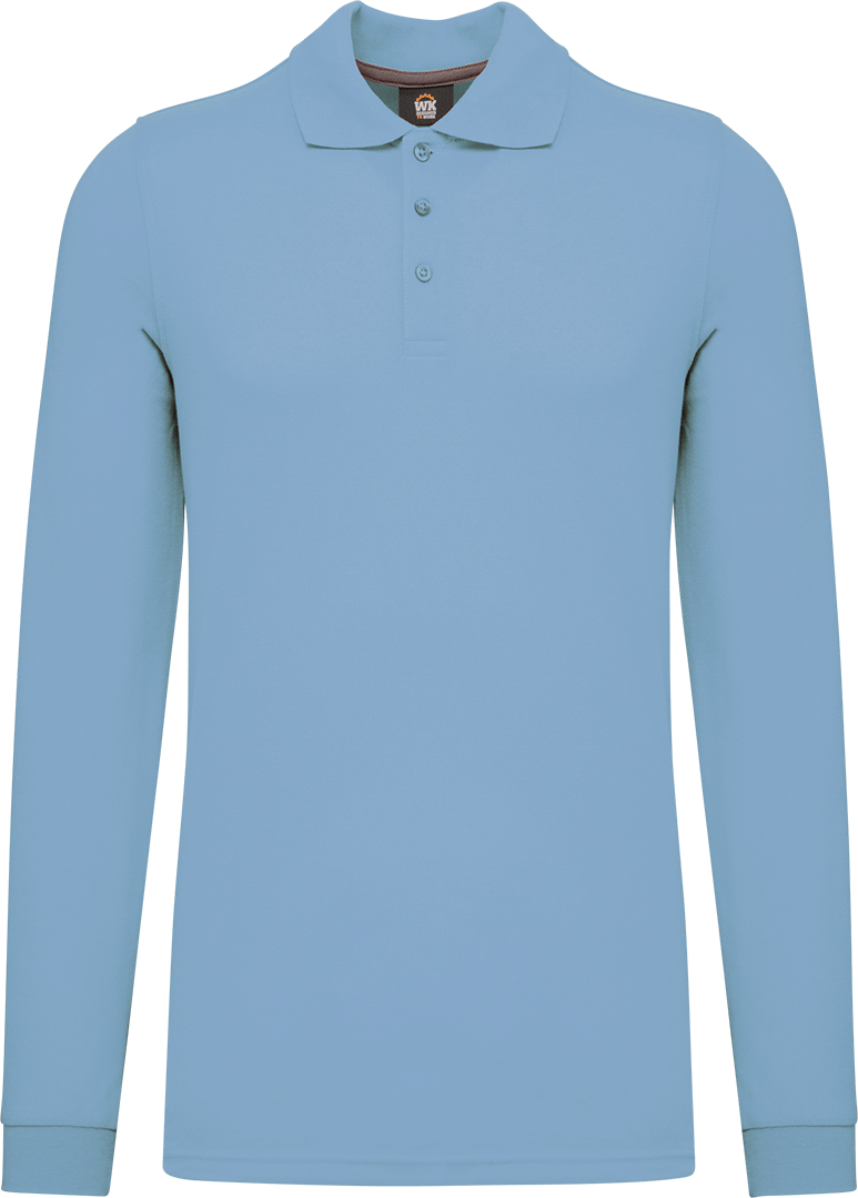 WK276 – Workwear Polo Heren Lange Mouwen 461882