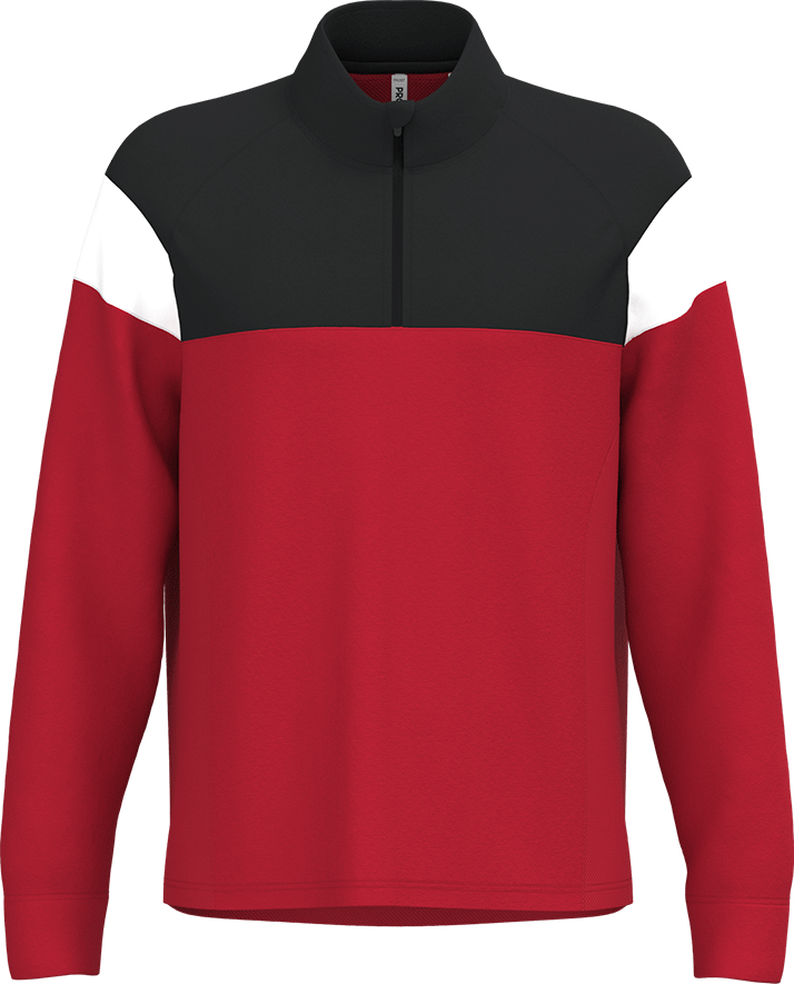 PA387 – Uniseks Trainingssweater Met Ritskraag 461744