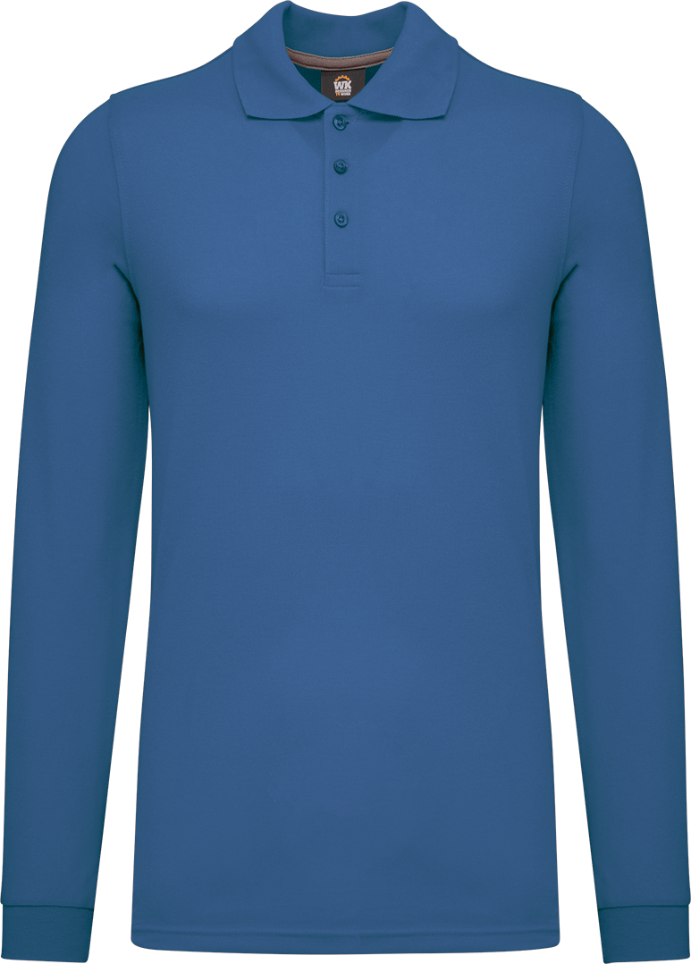WK276 – Workwear Polo Heren Lange Mouwen 461852