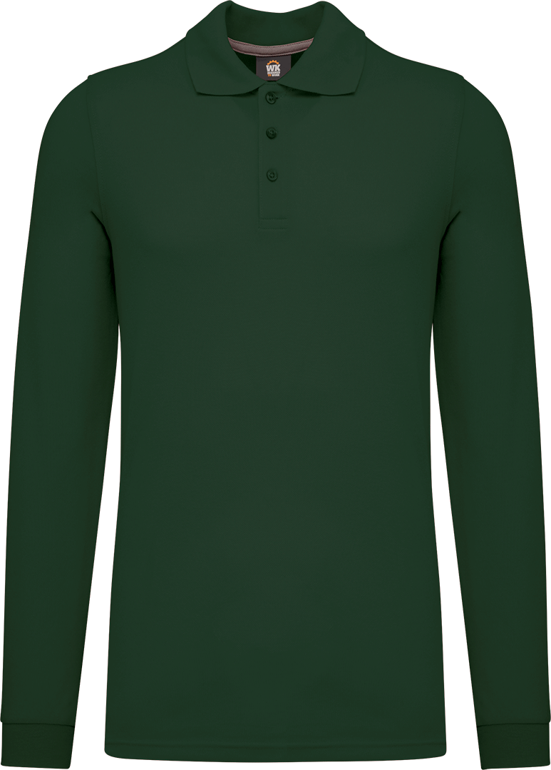 WK276 – Workwear Polo Heren Lange Mouwen 461846