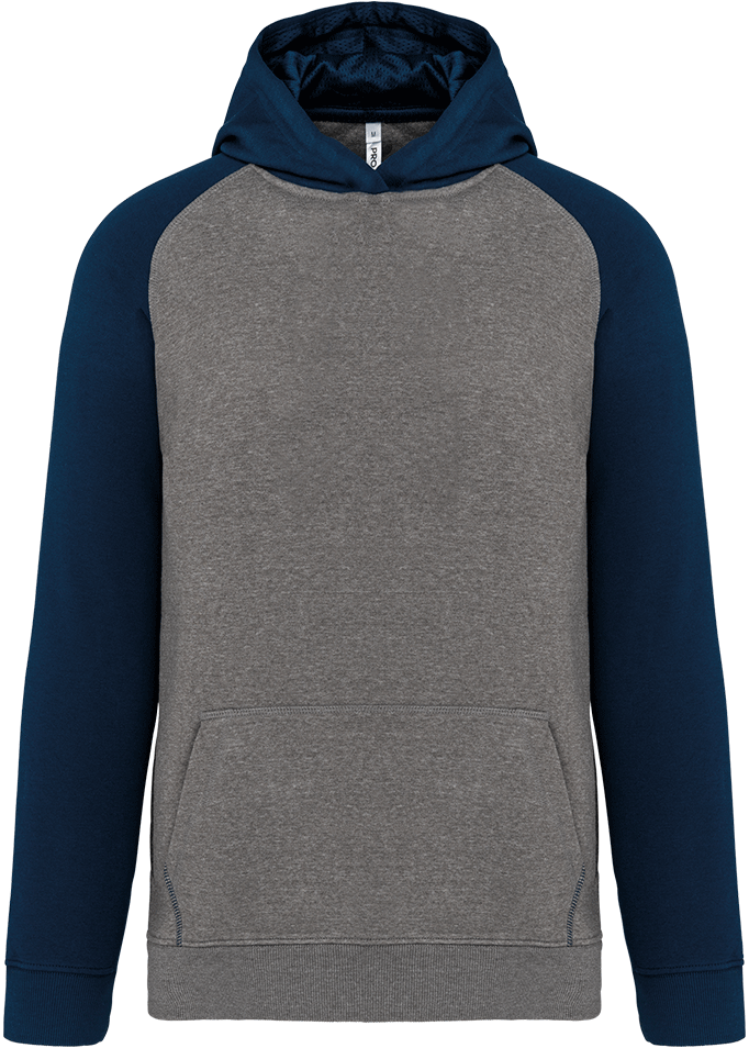 PA370 – Sportieve kinderhoodie tweekleurig 466421