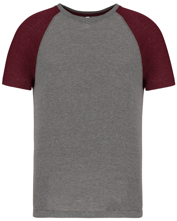 PA4010 – Hoogwaardig tweekleurig Triblend sport T-shirt 466639