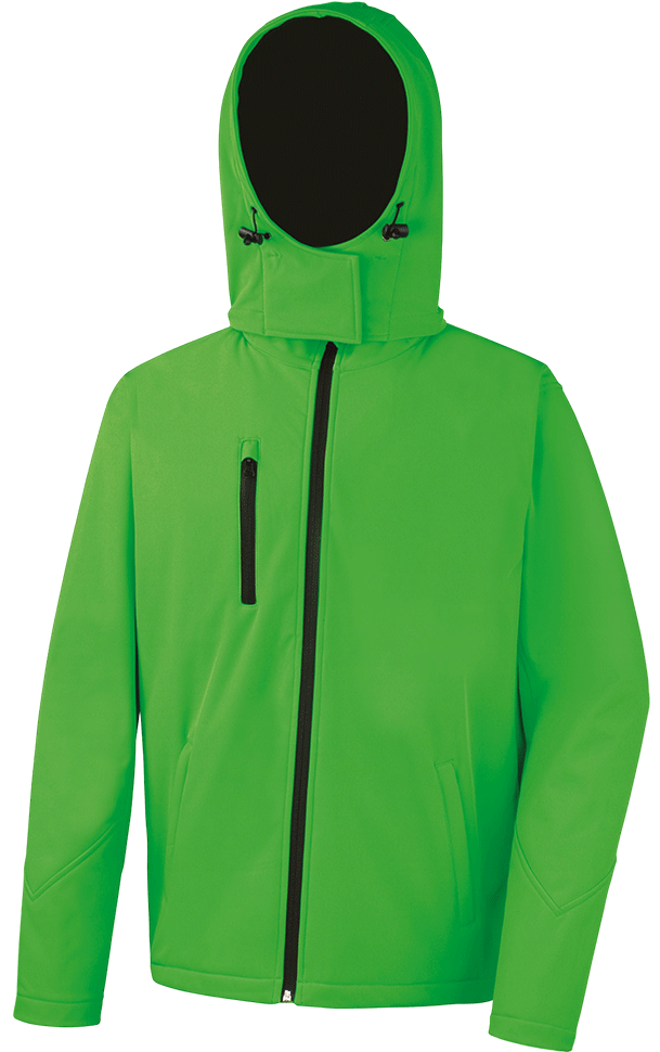 R230M – Core heren softshell jas 3-laags met capuchon 466827