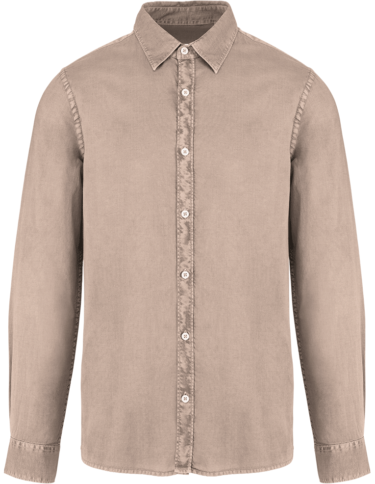 NS502 – Casual heren overhemd biokatoen 466319