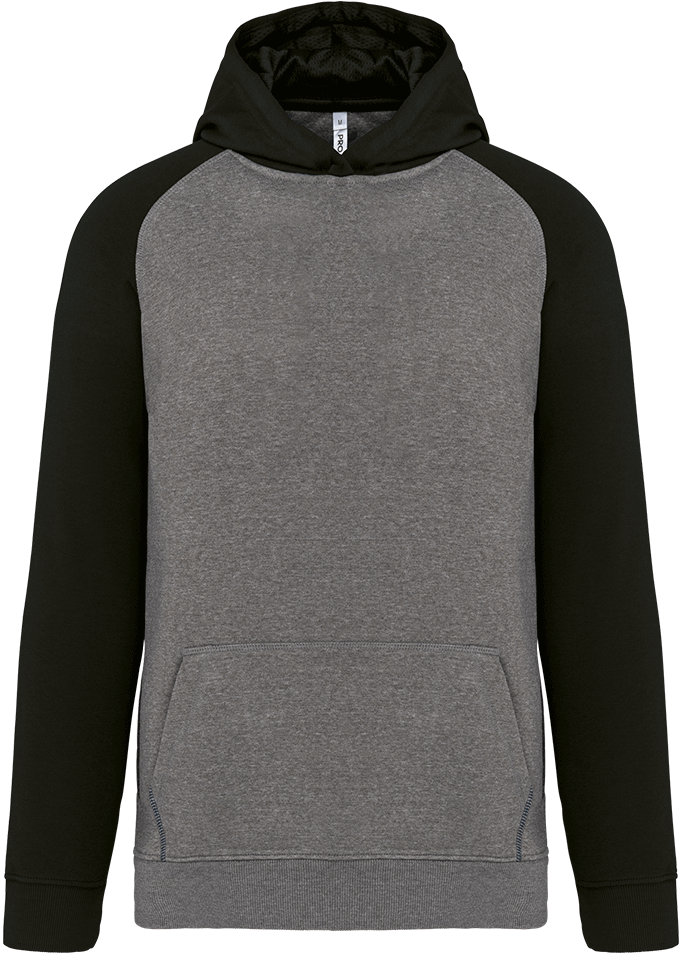 PA370 – Sportieve kinderhoodie tweekleurig 466422