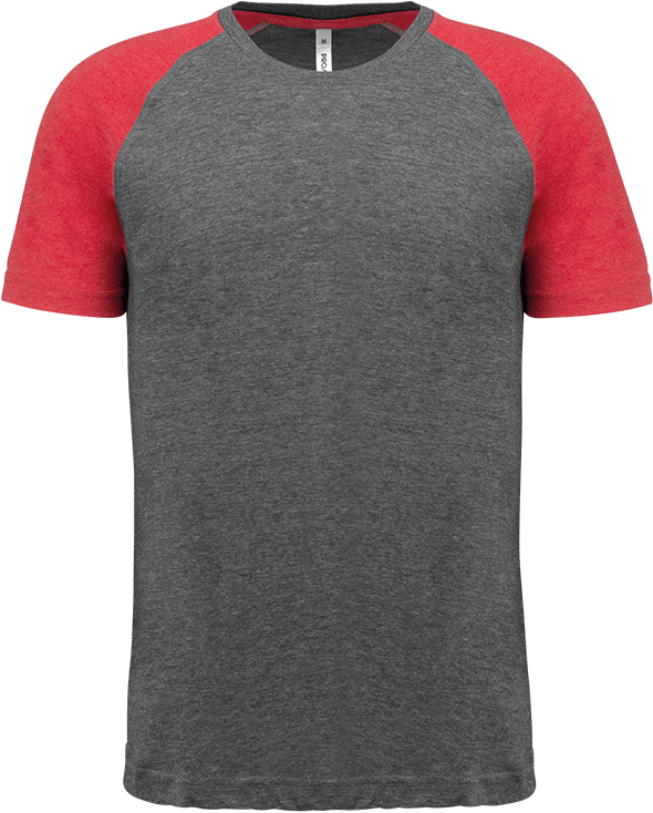 PA4010 – Hoogwaardig tweekleurig Triblend sport T-shirt 466640