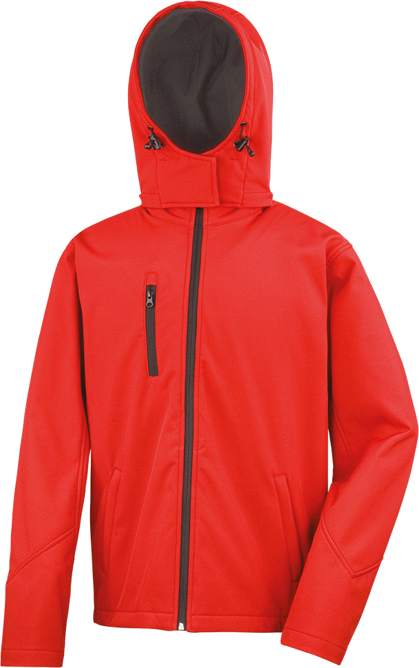 R230M – Core heren softshell jas 3-laags met capuchon 466824