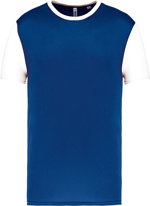 PA4024 – Tweekleurig jersey kinder sportshirt ontwerpen en bedrukken 466804