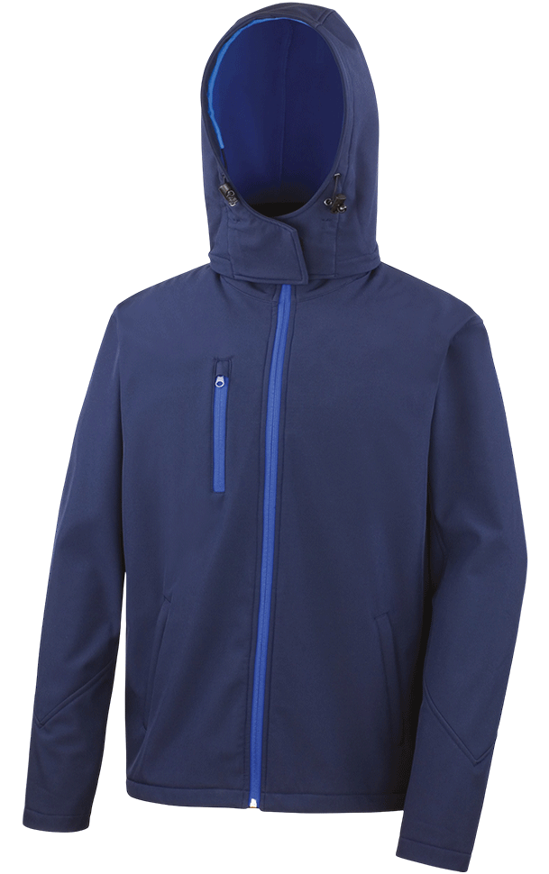 R230M – Core heren softshell jas 3-laags met capuchon 466825