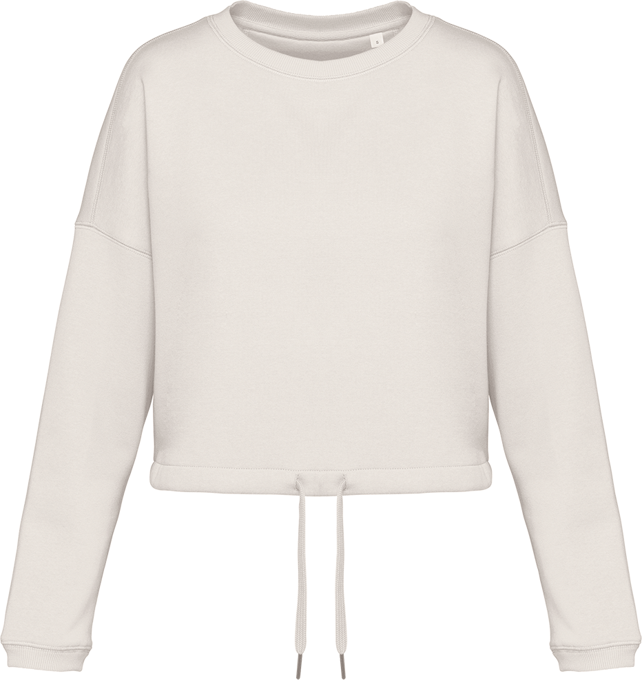 NS429 – Dames biokatoen croptop sweater 466308