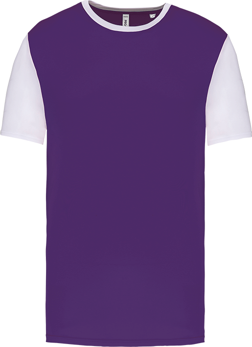 PA4023 – Tweekleurig jersey sportshirt ontwerpen en bedrukken 466781