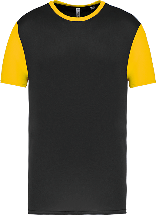 PA4024 – Tweekleurig jersey kinder sportshirt ontwerpen en bedrukken 466806