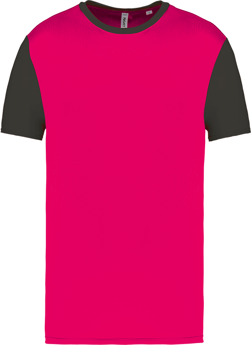 PA4023 – Tweekleurig jersey sportshirt ontwerpen en bedrukken 466782