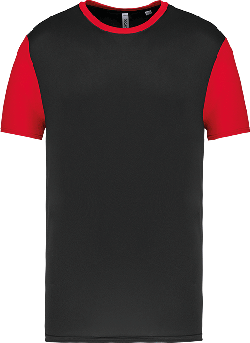 PA4024 – Tweekleurig jersey kinder sportshirt ontwerpen en bedrukken 466807
