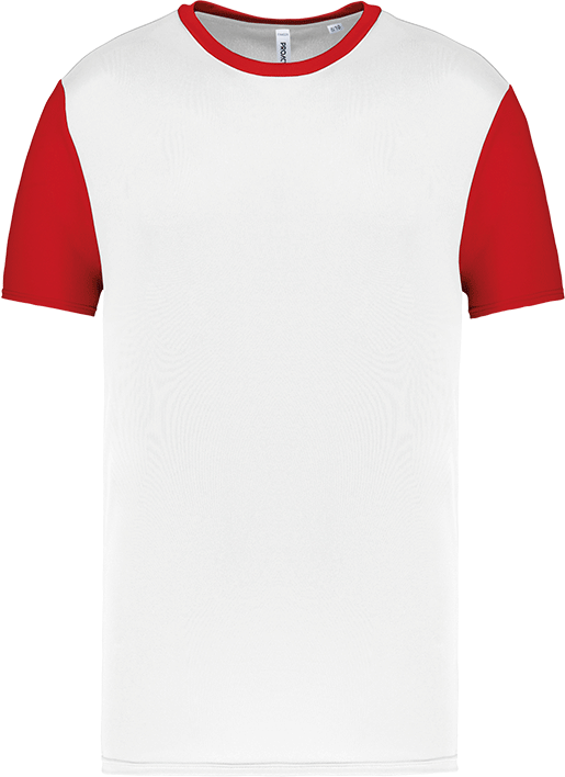 PA4024 – Tweekleurig jersey kinder sportshirt ontwerpen en bedrukken 466808