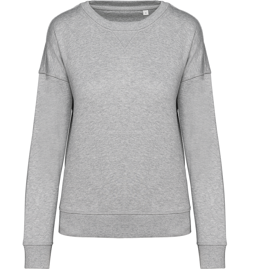 NS420 – Dames biokatoen sweater afhangende mouw 466288