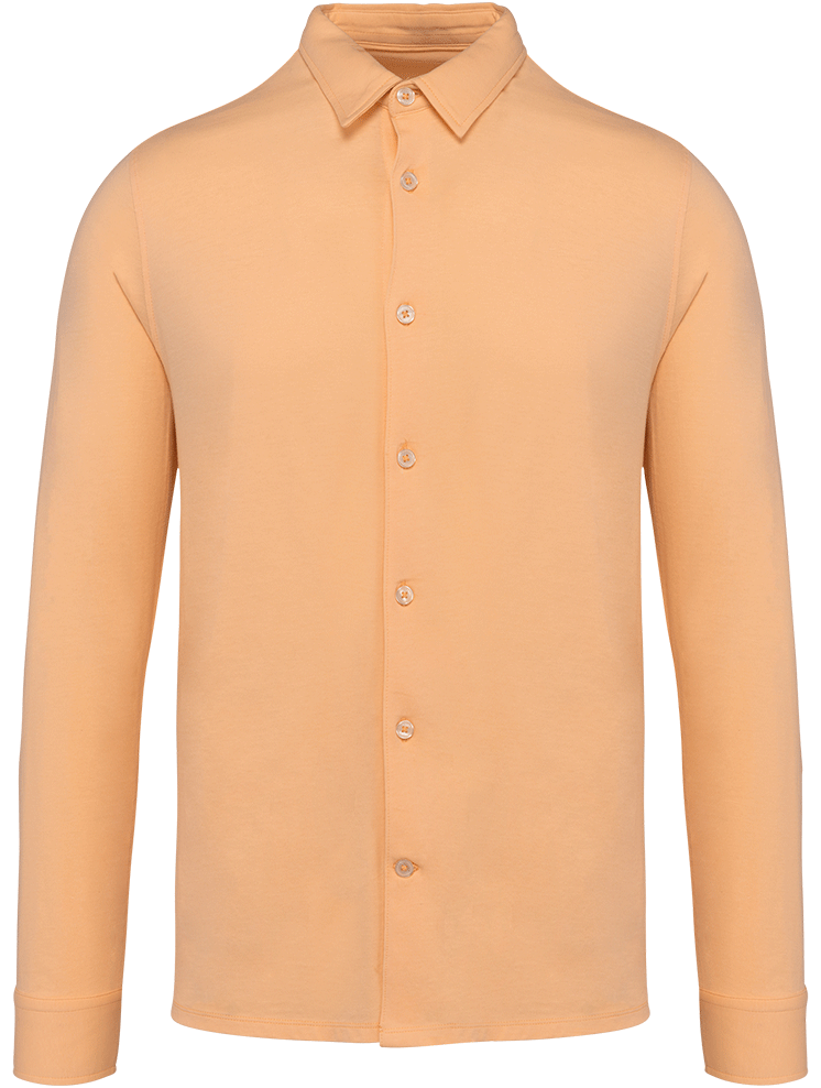 NS510 – Heren overhemd jersey biokatoen 466333