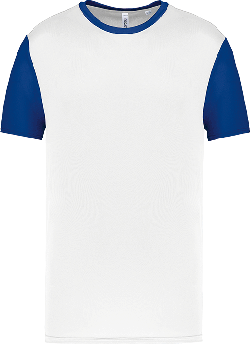 PA4024 – Tweekleurig jersey kinder sportshirt ontwerpen en bedrukken 466809