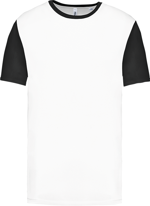 PA4024 – Tweekleurig jersey kinder sportshirt ontwerpen en bedrukken 466810