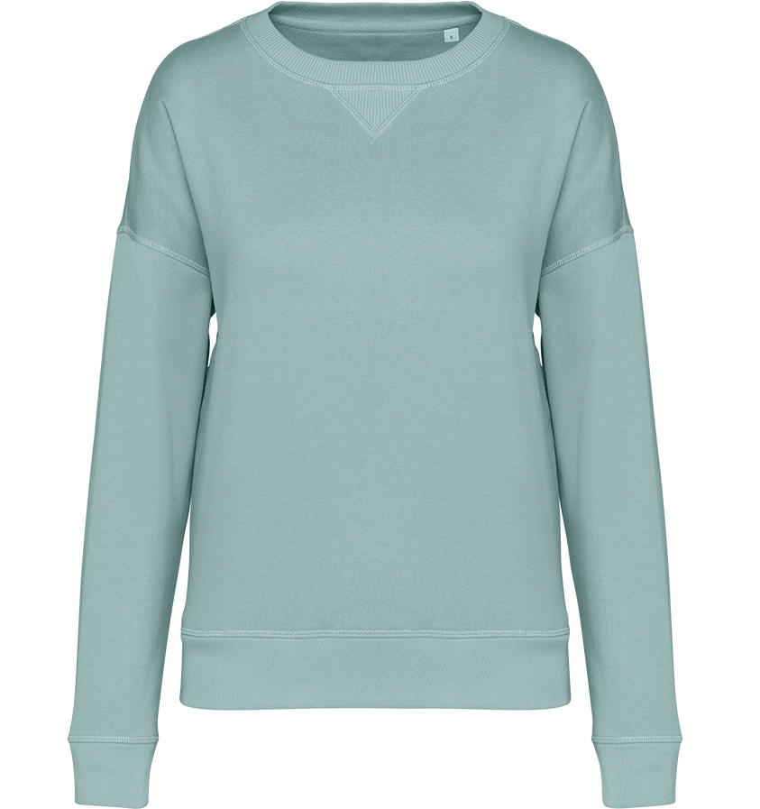 NS420 – Dames biokatoen sweater afhangende mouw 466290