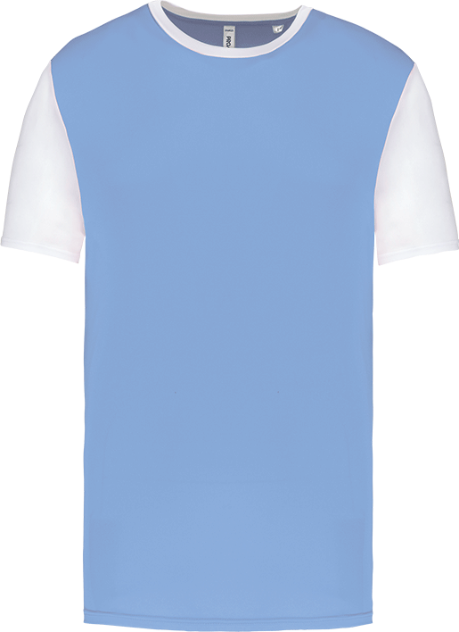 PA4023 – Tweekleurig jersey sportshirt ontwerpen en bedrukken 466786