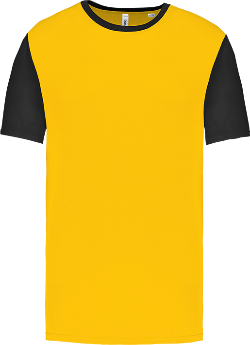PA4024 – Tweekleurig jersey kinder sportshirt ontwerpen en bedrukken 466811