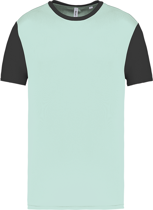 PA4023 – Tweekleurig jersey sportshirt ontwerpen en bedrukken 466789