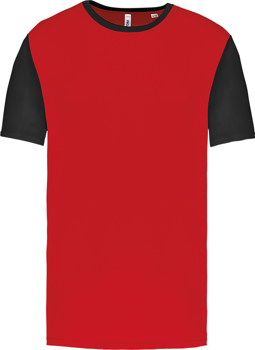 PA4024 – Tweekleurig jersey kinder sportshirt ontwerpen en bedrukken 466814