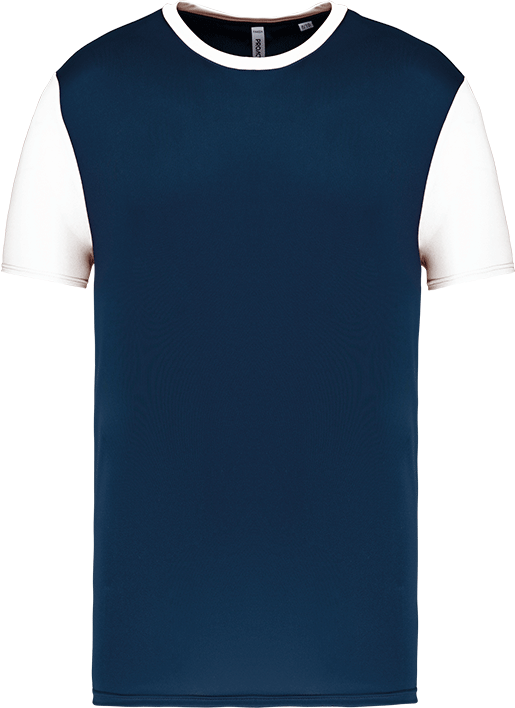PA4024 – Tweekleurig jersey kinder sportshirt ontwerpen en bedrukken 466815