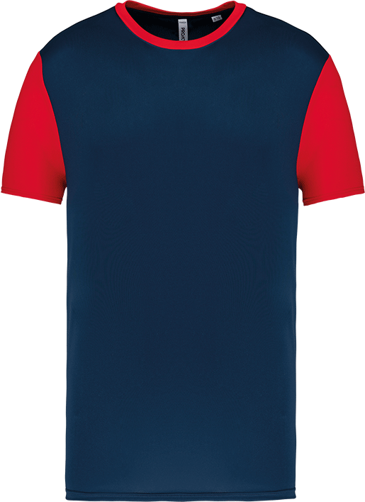 PA4024 – Tweekleurig jersey kinder sportshirt ontwerpen en bedrukken 466816
