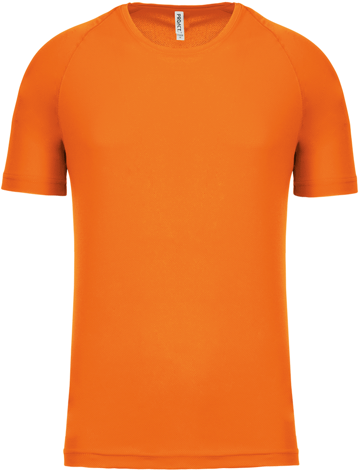 PA438 – Heren functioneel sportshirt korte mouwen 466482
