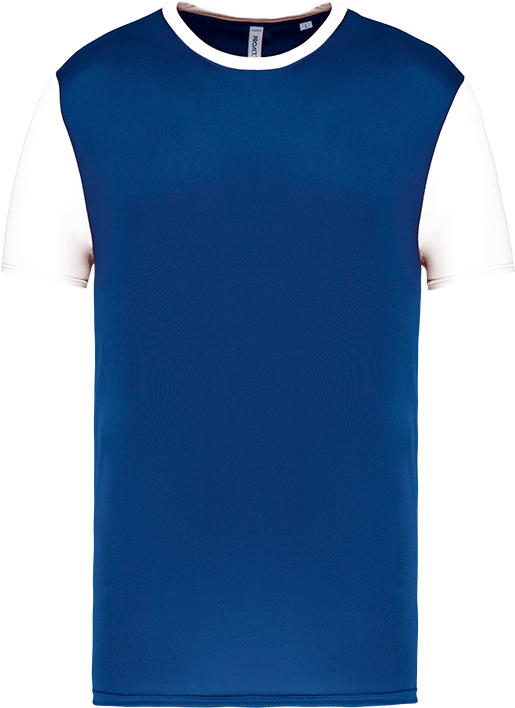 PA4023 – Tweekleurig jersey sportshirt ontwerpen en bedrukken 466792