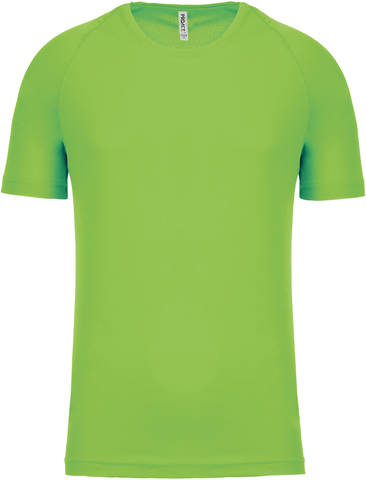 PA438 – Heren functioneel sportshirt korte mouwen 466484