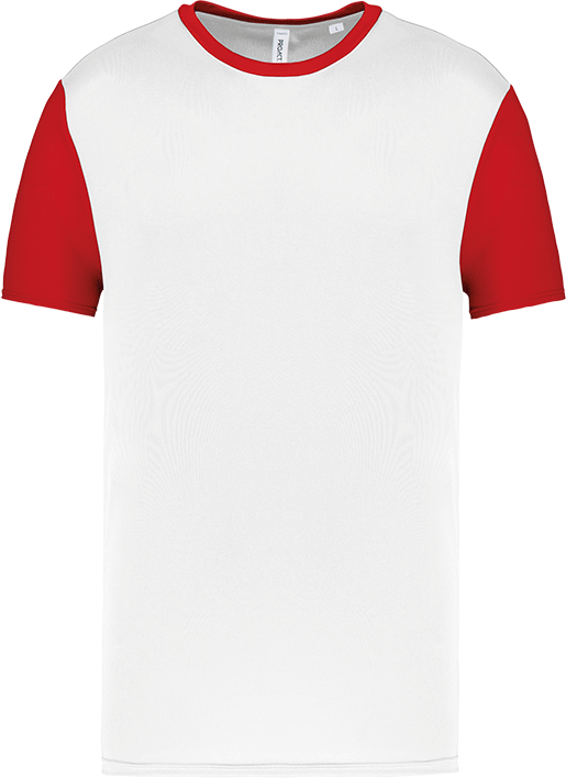PA4023 – Tweekleurig jersey sportshirt ontwerpen en bedrukken 466798