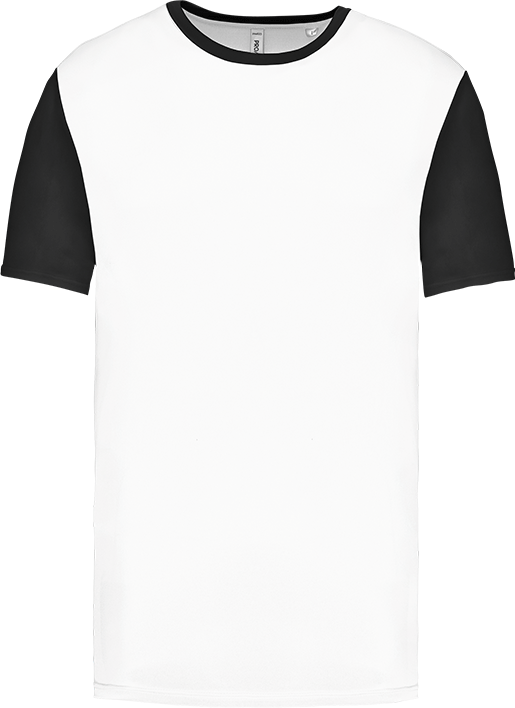 PA4023 – Tweekleurig jersey sportshirt ontwerpen en bedrukken 466801