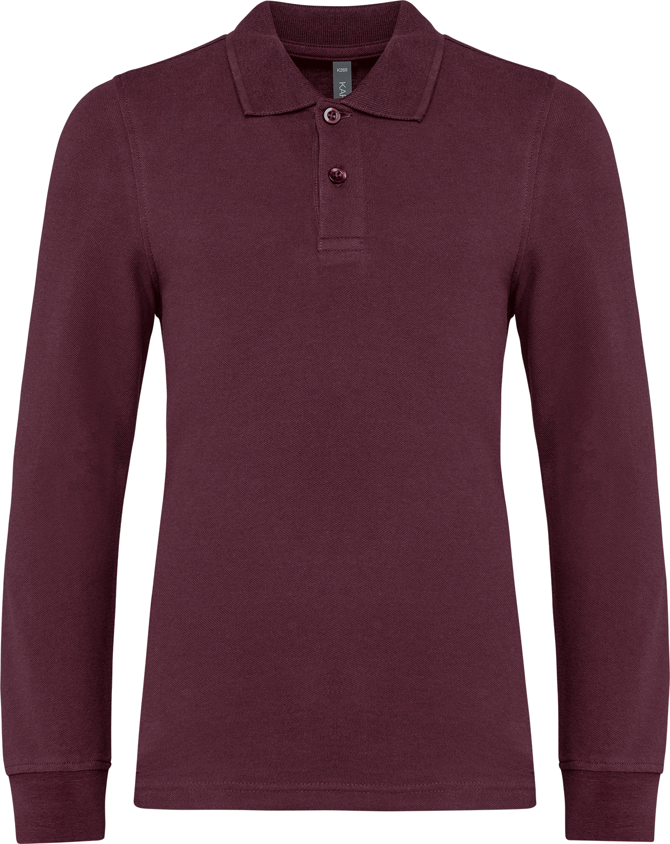 K269 – Piqué Kinderpolo lange mouwen 461266