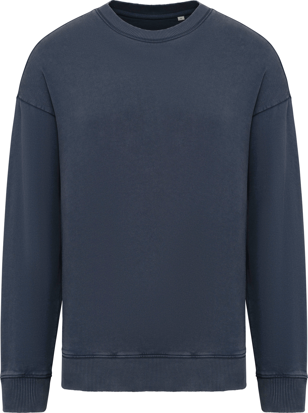 NS447 – Oversized Verwassen Uniseks Sweater van Biologisch Katoen 467330