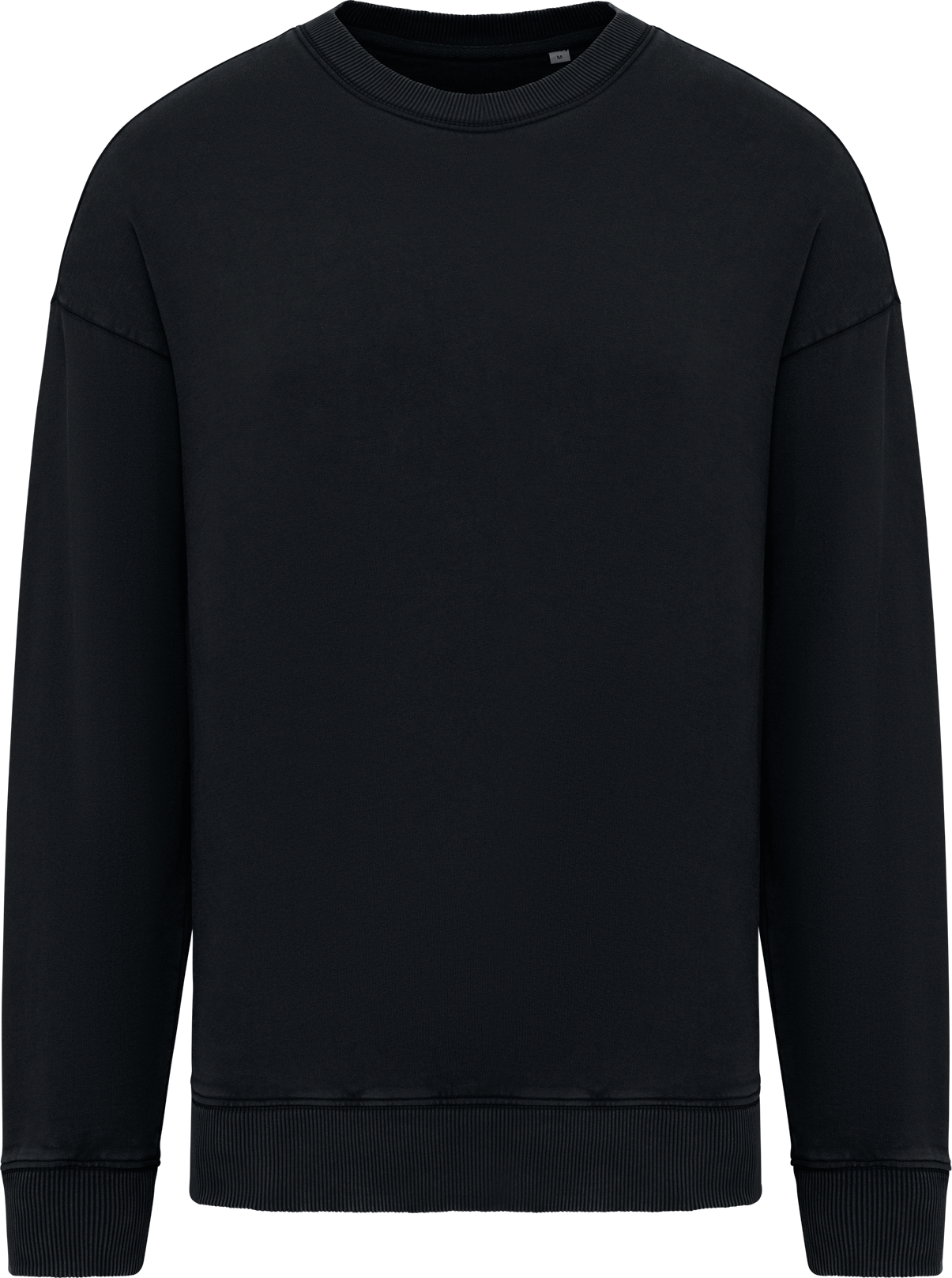 NS447 – Oversized Verwassen Uniseks Sweater van Biologisch Katoen 467329