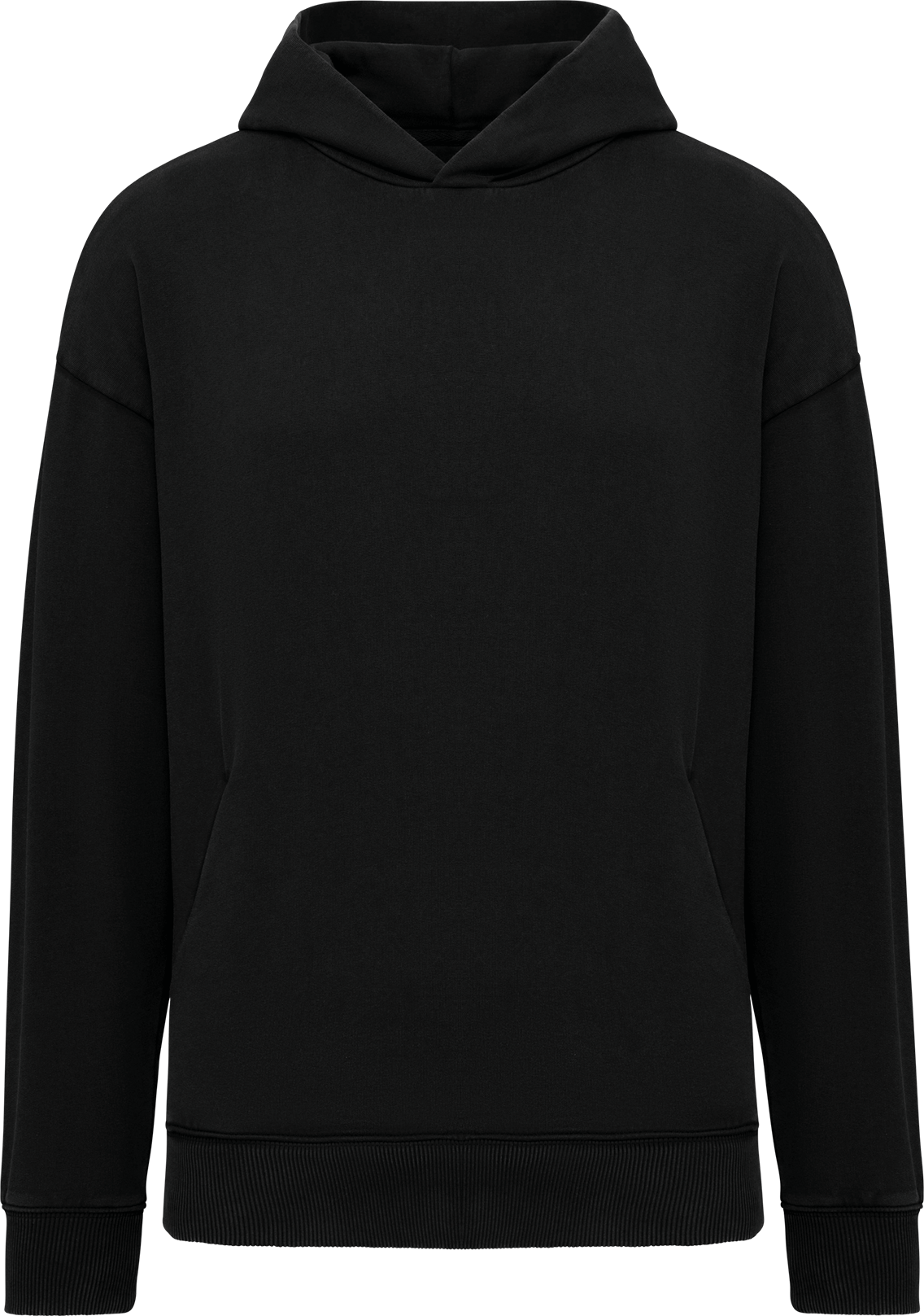 NS448 – Oversized Verwassen Uniseks Hoodie van Biologisch Katoen 461403