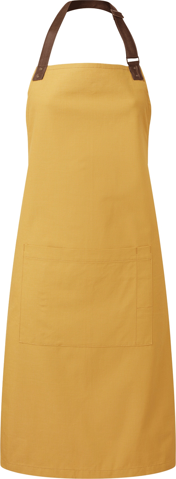 PR144 – Canvas Keukenschort met PU-Lederen Details 461367