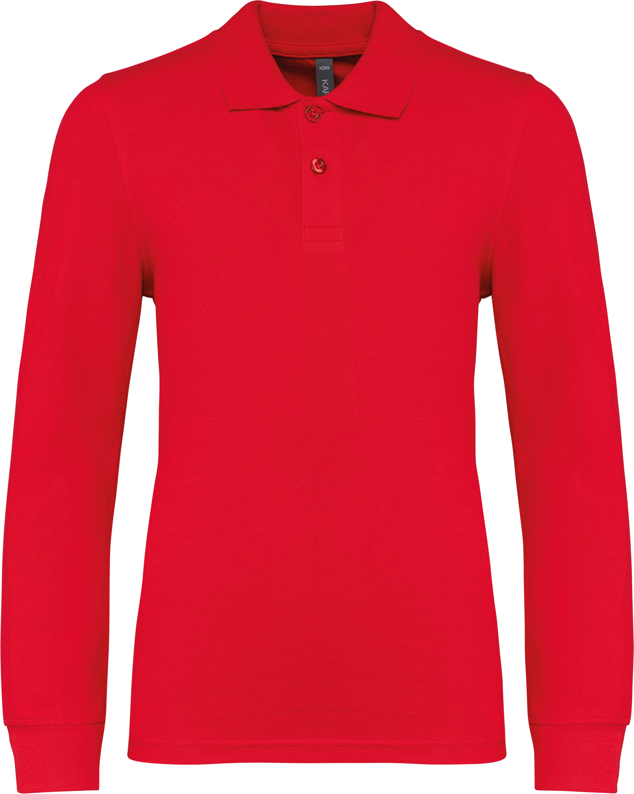 K269 – Piqué Kinderpolo lange mouwen 461268