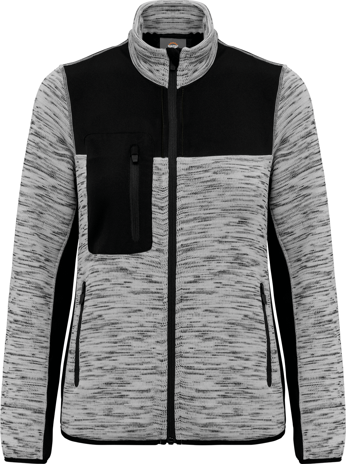 WK9109 – Dames Werkjas met Ritszakken van Gerecycled Materiaal 461200