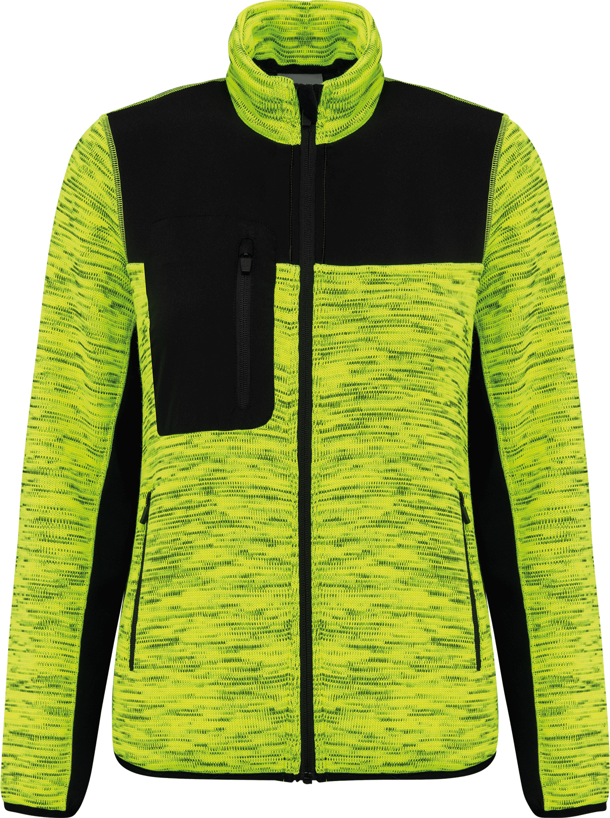 WK9109 – Dames Werkjas met Ritszakken van Gerecycled Materiaal 461201