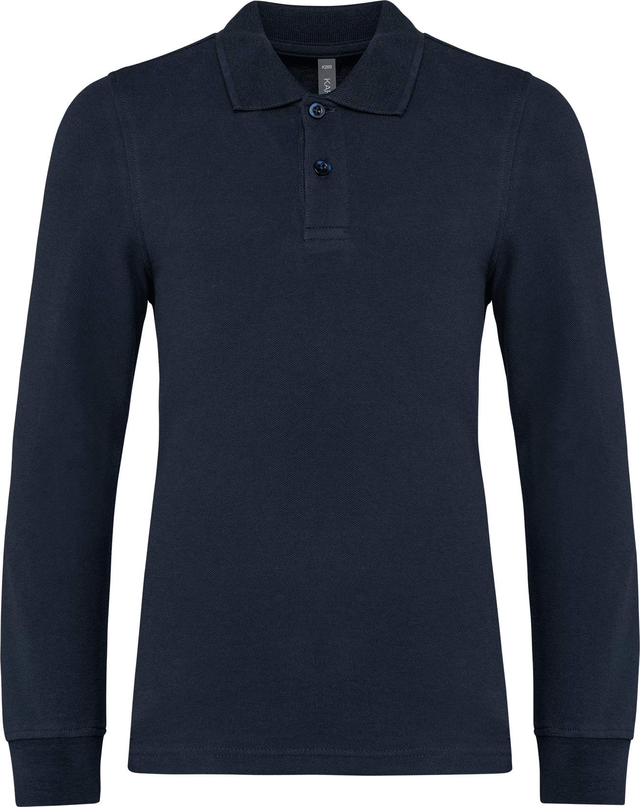K269 – Piqué Kinderpolo lange mouwen 461270