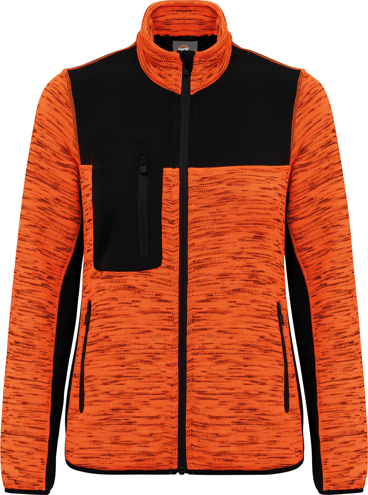 WK9109 – Dames Werkjas met Ritszakken van Gerecycled Materiaal 461202